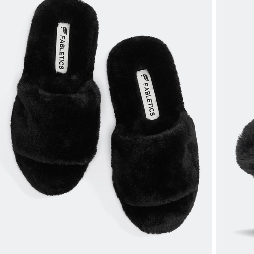 Fabletics Fur Slippers